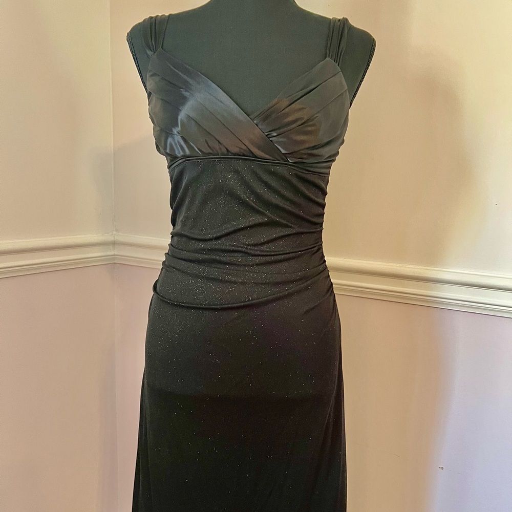 Ruby Rox Black Ruched Dress - Picture 2 of 10